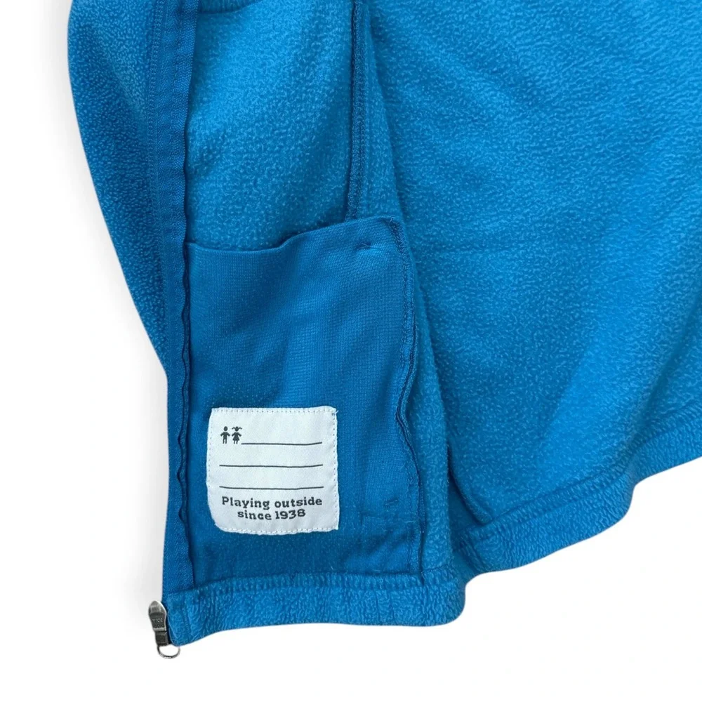 Columbia Kids Blue Full Zip Fleece Jacket Size 4T